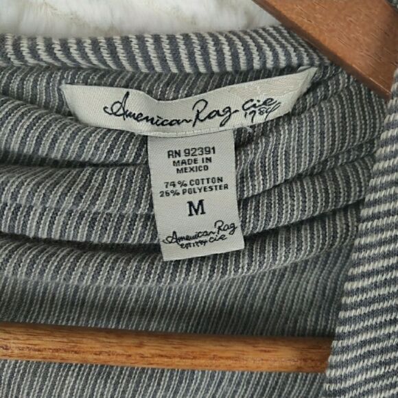 American Rag A-Symmetric Open Front Cardigan Sz M - Picture 4 of 5